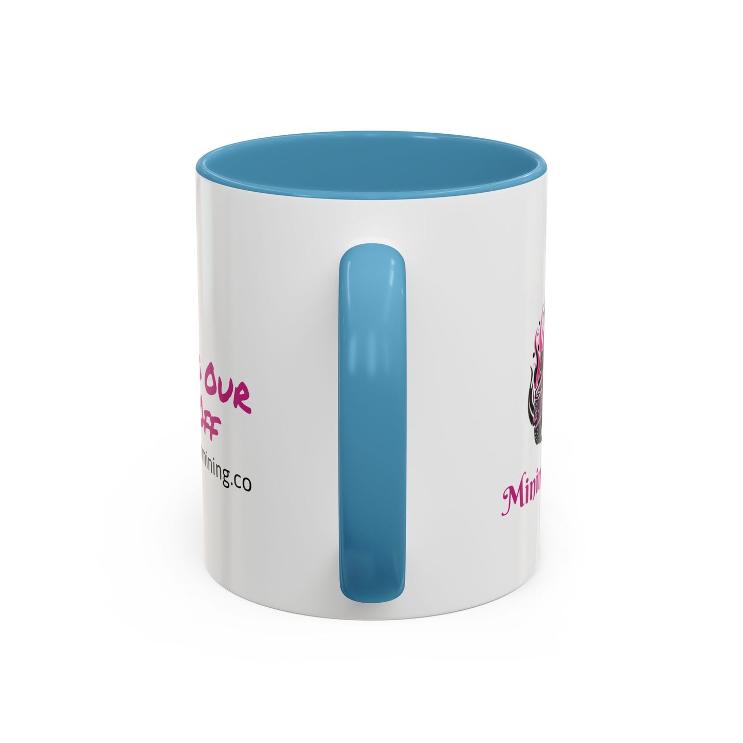 Mug - Coffee and Rocks Off Women in Mining Design