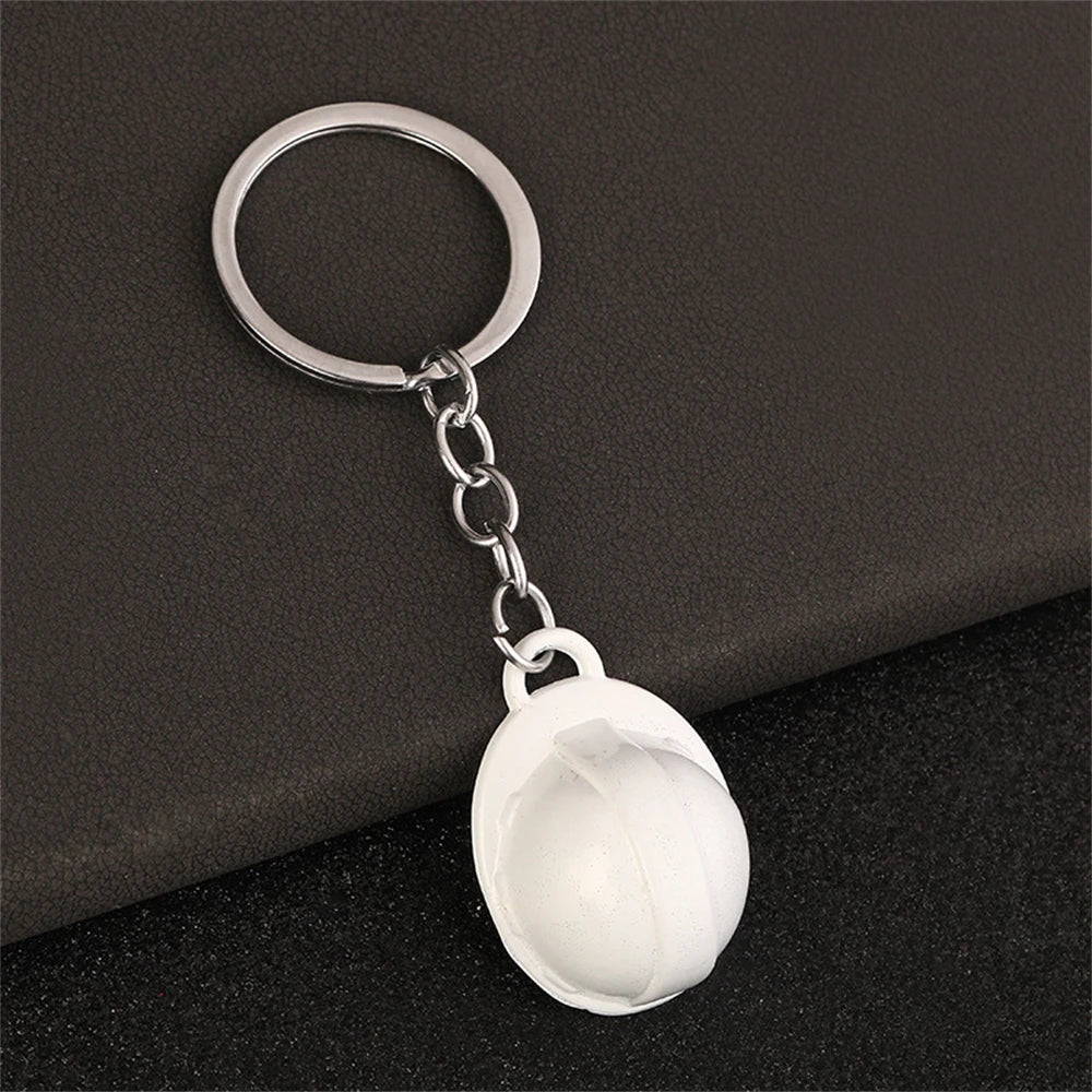 Coloured Hard Hat Keychain Mini for Keys or Bags - Women In Mining