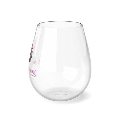 Stemless Wine Glass, 11.75oz - Women In Mining