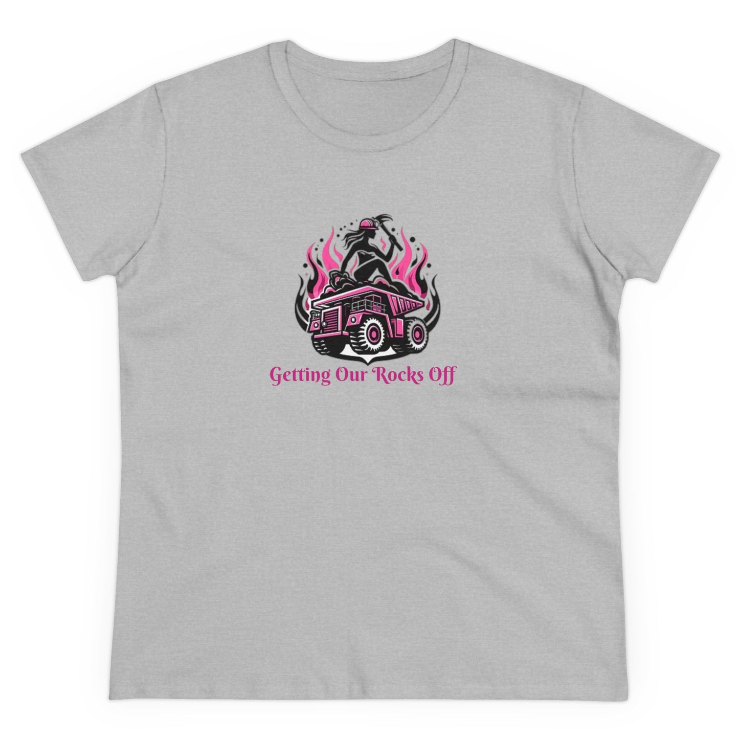 Cotton Tee - Women in Mining T-Shirt - Women In Mining