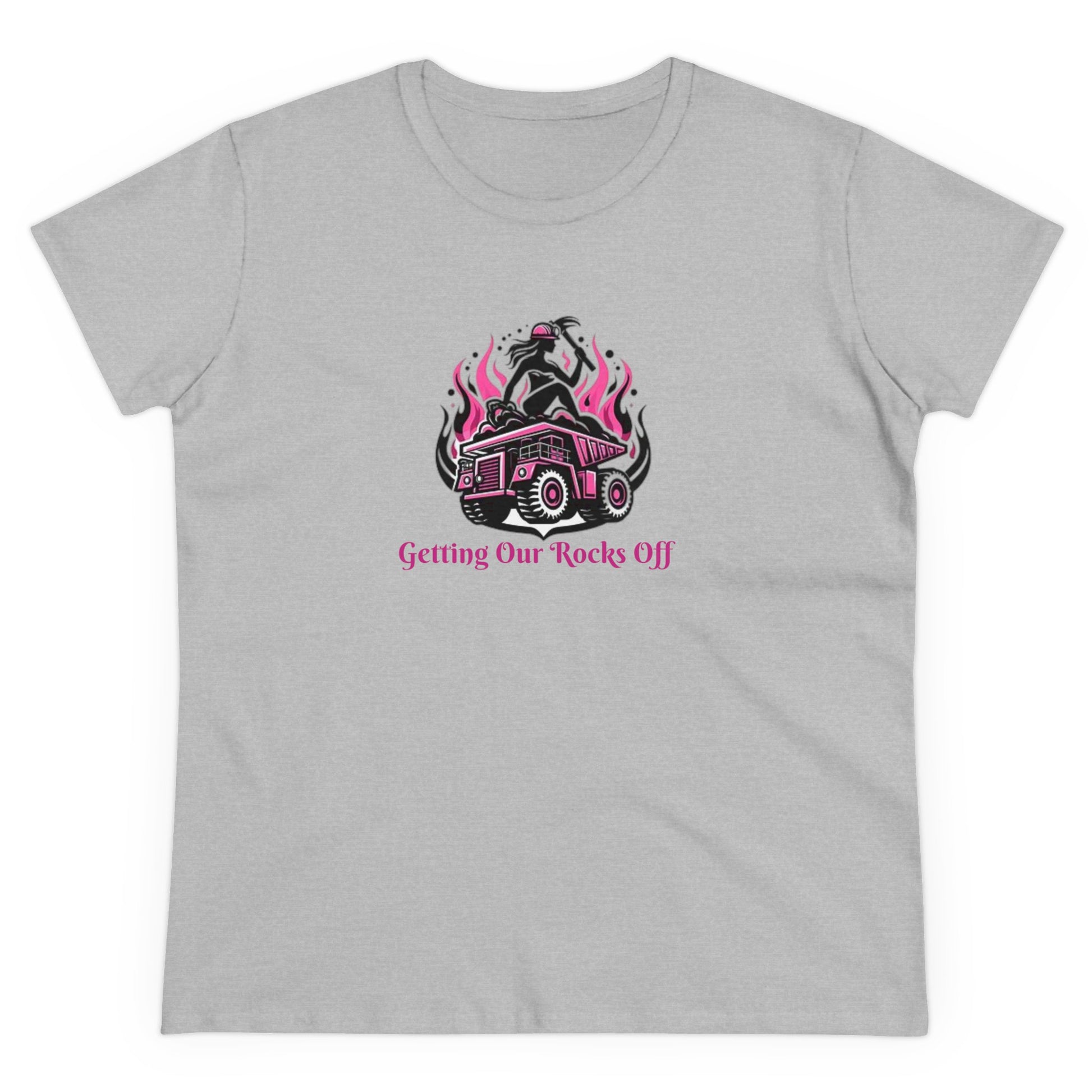 Cotton Tee - Women in Mining T-Shirt - Women In Mining