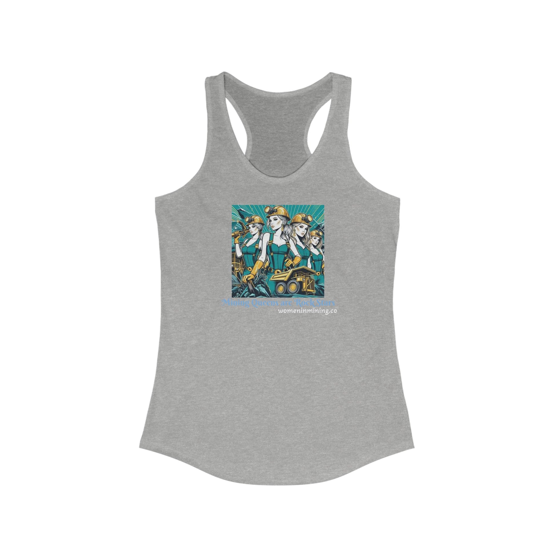 Women's Ideal Racerback Tank - Women In Mining