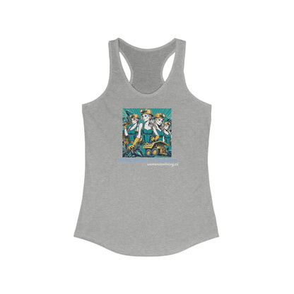 Women's Ideal Racerback Tank - Women In Mining