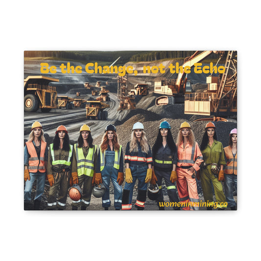 Empowerment Wall Art, Be the Change, Motivational Decor, Women's Inspiration, Gift for Her, Gender Equality