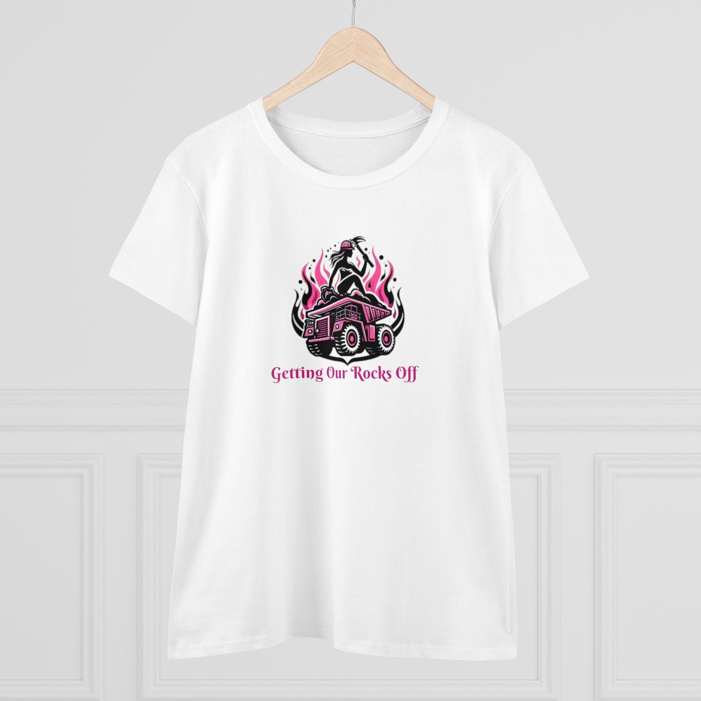 Cotton Tee - Women in Mining T-Shirt - Women In Mining
