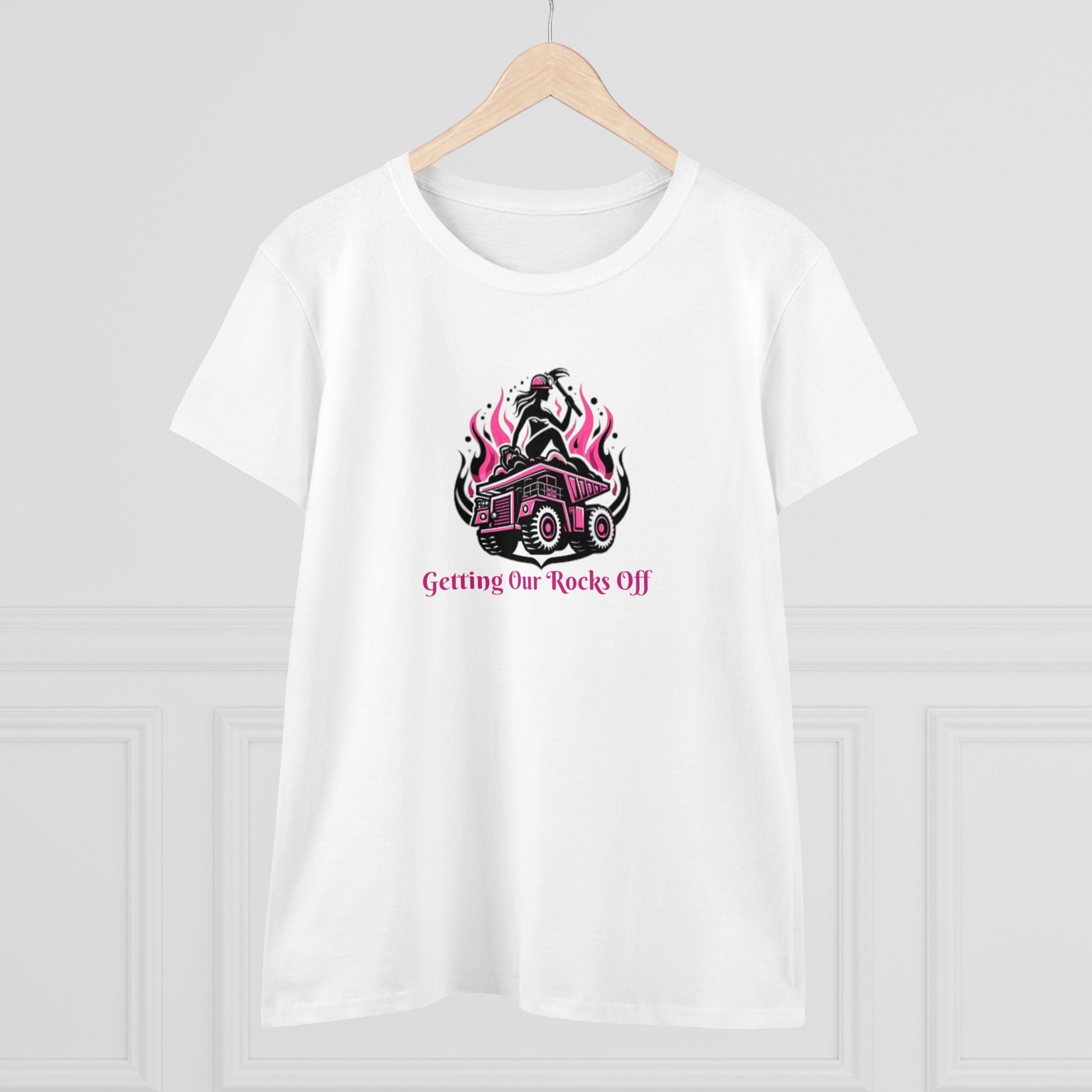 Cotton Tee - Women in Mining T-Shirt - Women In Mining