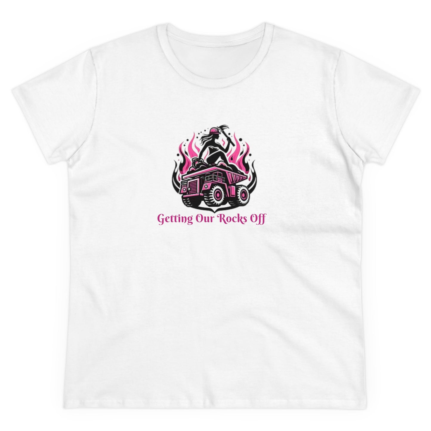 Cotton Tee - Women in Mining T-Shirt - Women In Mining