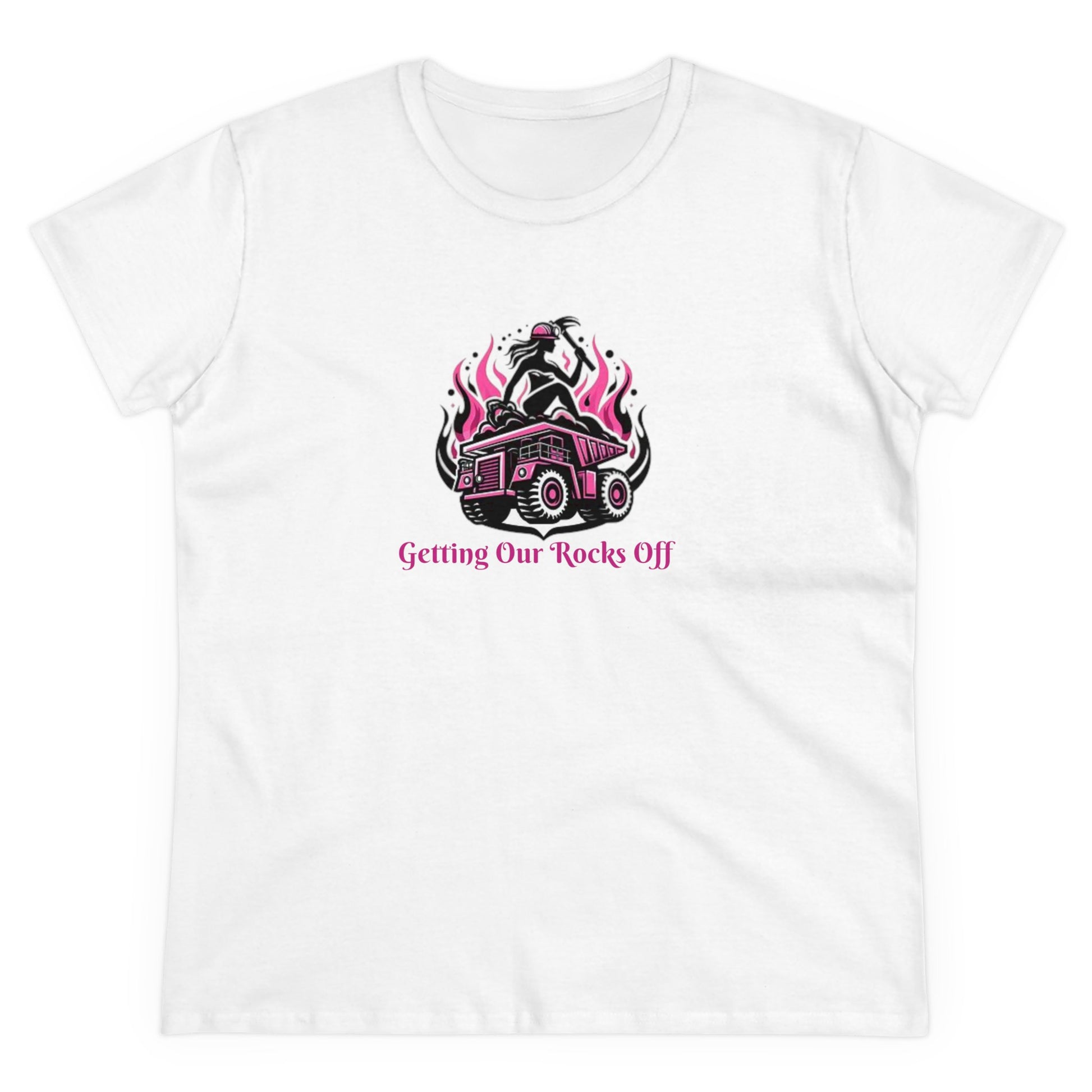Cotton Tee - Women in Mining T-Shirt - Women In Mining