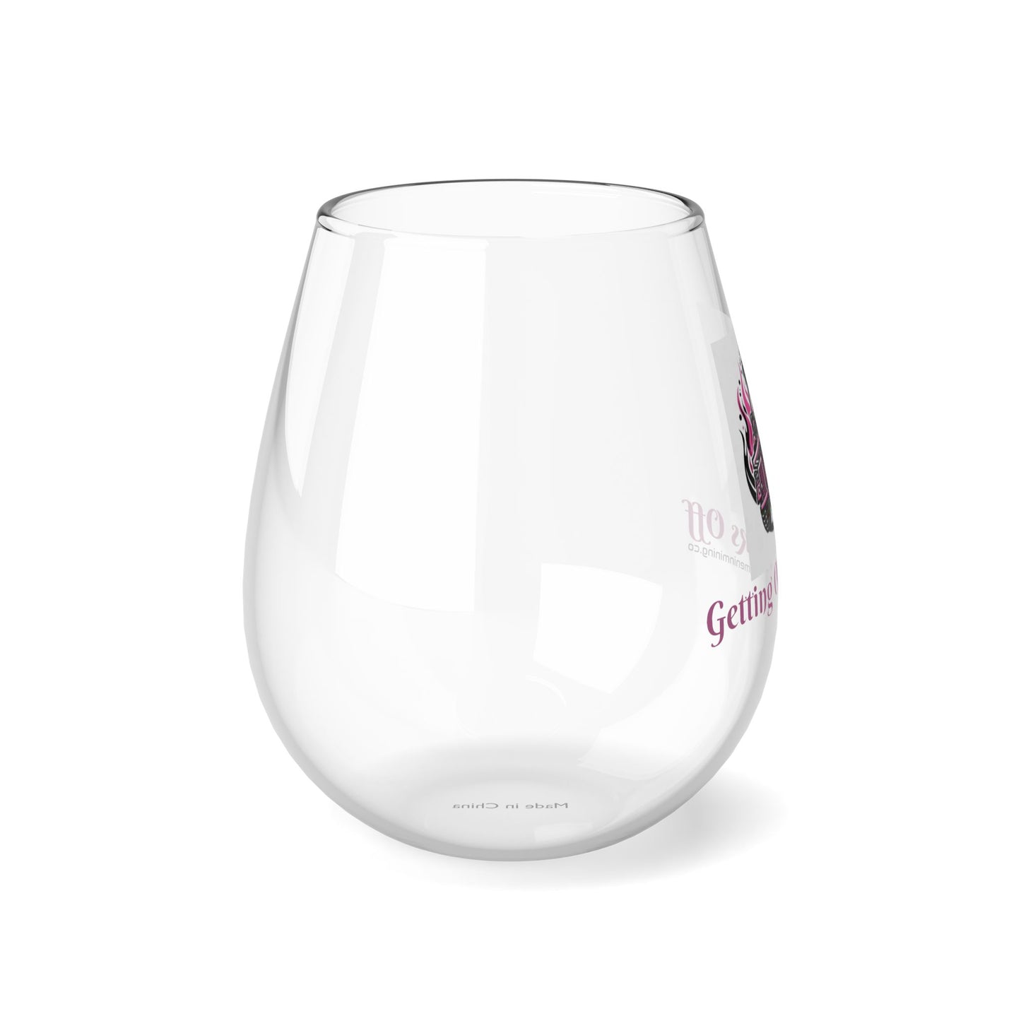 Stemless Wine Glass, 11.75oz - Women In Mining