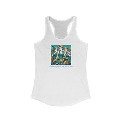 Women's Ideal Racerback Tank - Women In Mining
