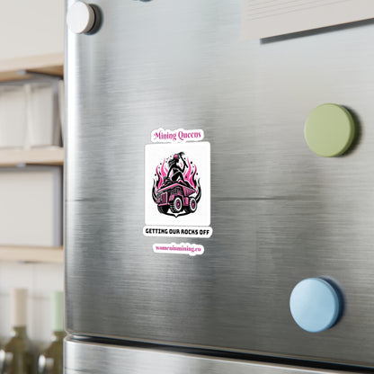 Kiss-Cut Vinyl Decals - Women In Mining