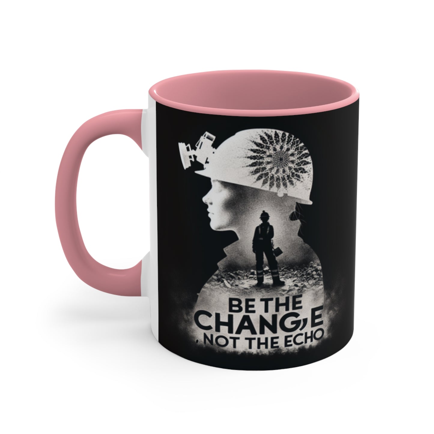 Empowering Quote Mugs for Women | Be the Change | Inspirational Coffee Cup, Unique Gift, Motivational Mug, Colorful Accent Mug
