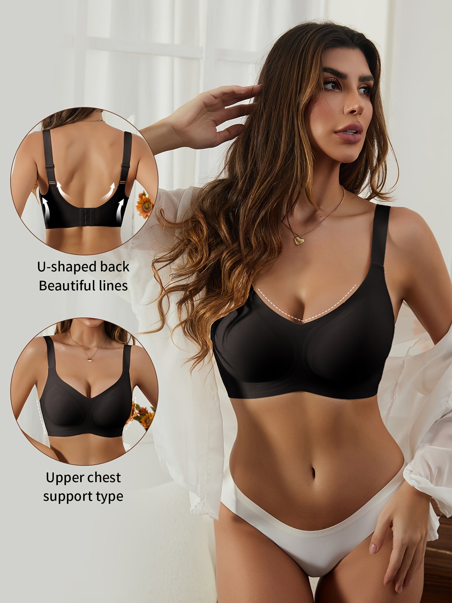 Experience the magic of a Seamless Wireless Push-Up Bra that brings sporty chic and anti-gravity charm together! It's the ultimate comfy companion for women who want support without the fuss, perfect for rocking your day-to-d - Women In Mining