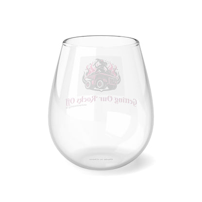 Stemless Wine Glass, 11.75oz - Women In Mining