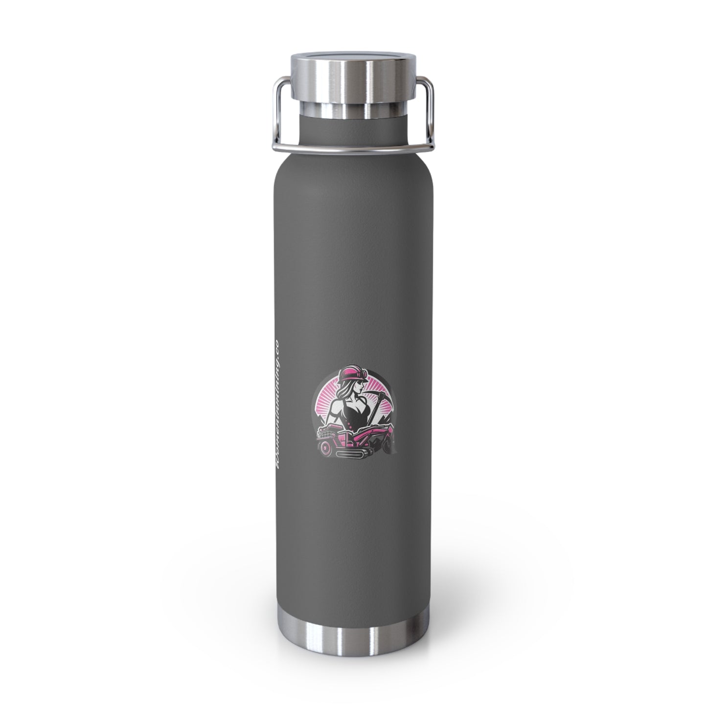Copper Vacuum Insulated Bottle, 22oz - Women In Mining