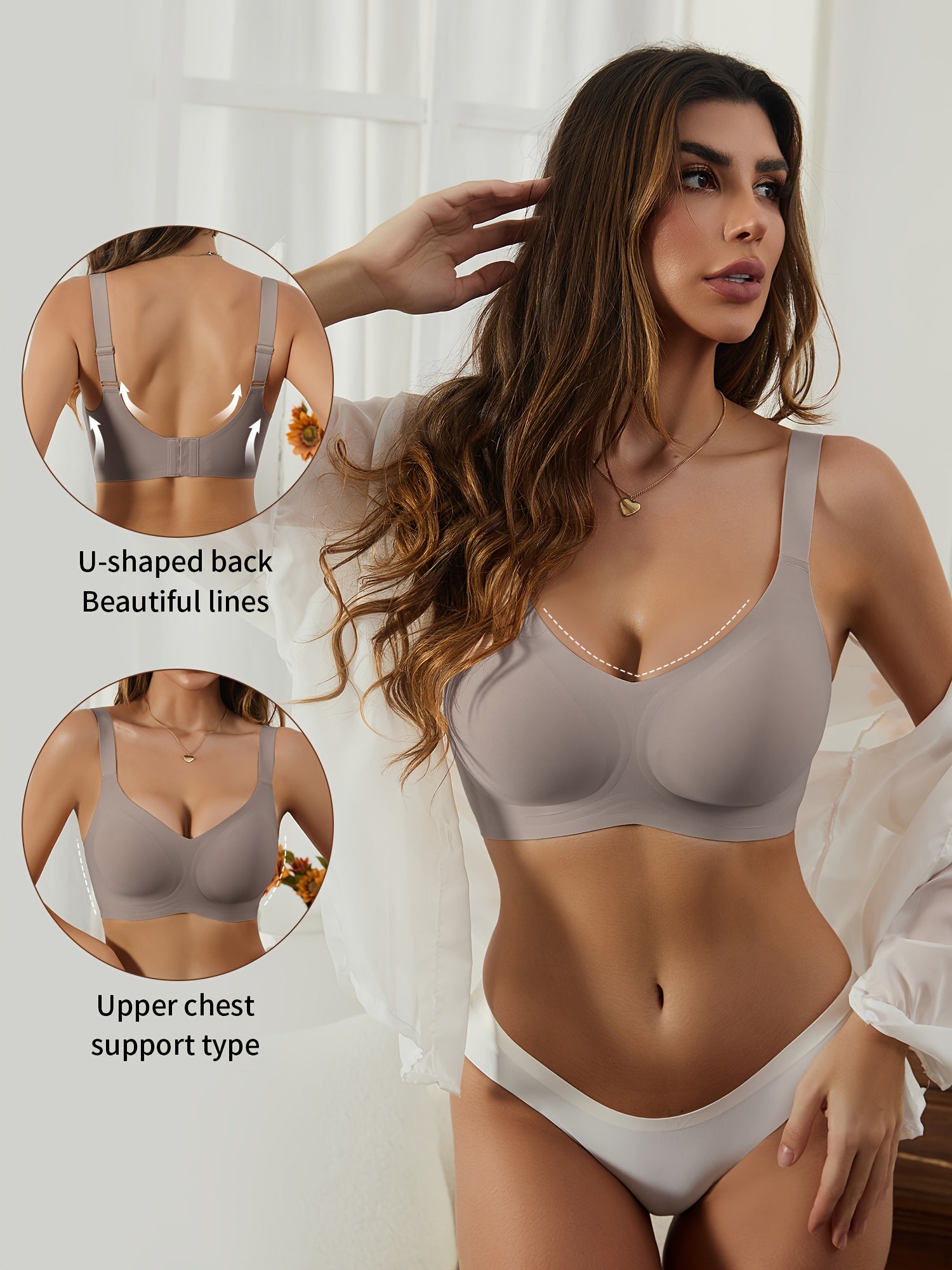 Experience the magic of a Seamless Wireless Push-Up Bra that brings sporty chic and anti-gravity charm together! It's the ultimate comfy companion for women who want support without the fuss, perfect for rocking your day-to-d - Women In Mining