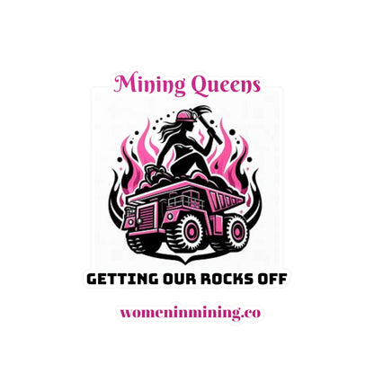 Kiss-Cut Vinyl Decals - Women In Mining