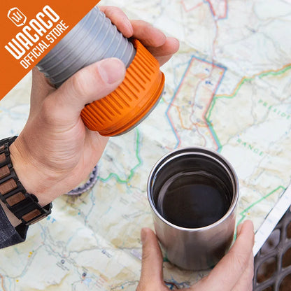 WACACO Pipamoka, All-in-one Vacuum Pressured Portable Coffee Maker, Insulated Travel Mug, Hand Powered and Pressure Brewer - Women In Mining