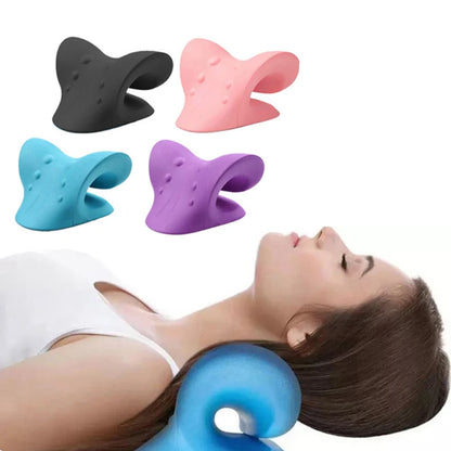 Cervical Spine Stretch Neck Shoulder Relaxer Cervical Muscle Relaxation Shoulder Massage Pillow Spine Correction - Women In Mining