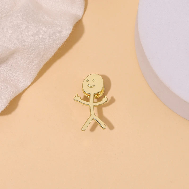 Rude Finger Pins for backpacks - Women In Mining