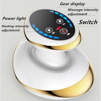 Electric Guasha Scraping Massage Cupping Back Massager Heating Fat Burner Anticellulite Body Shaping Massager Scraping Apparatus - Women In Mining