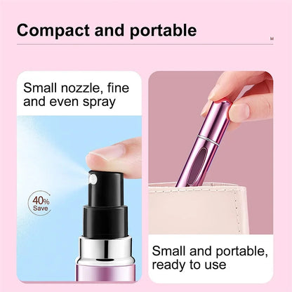 5ml Portable Perfume Atomizer Refillable Bottles - Empty Spray Bottle - Women In Mining