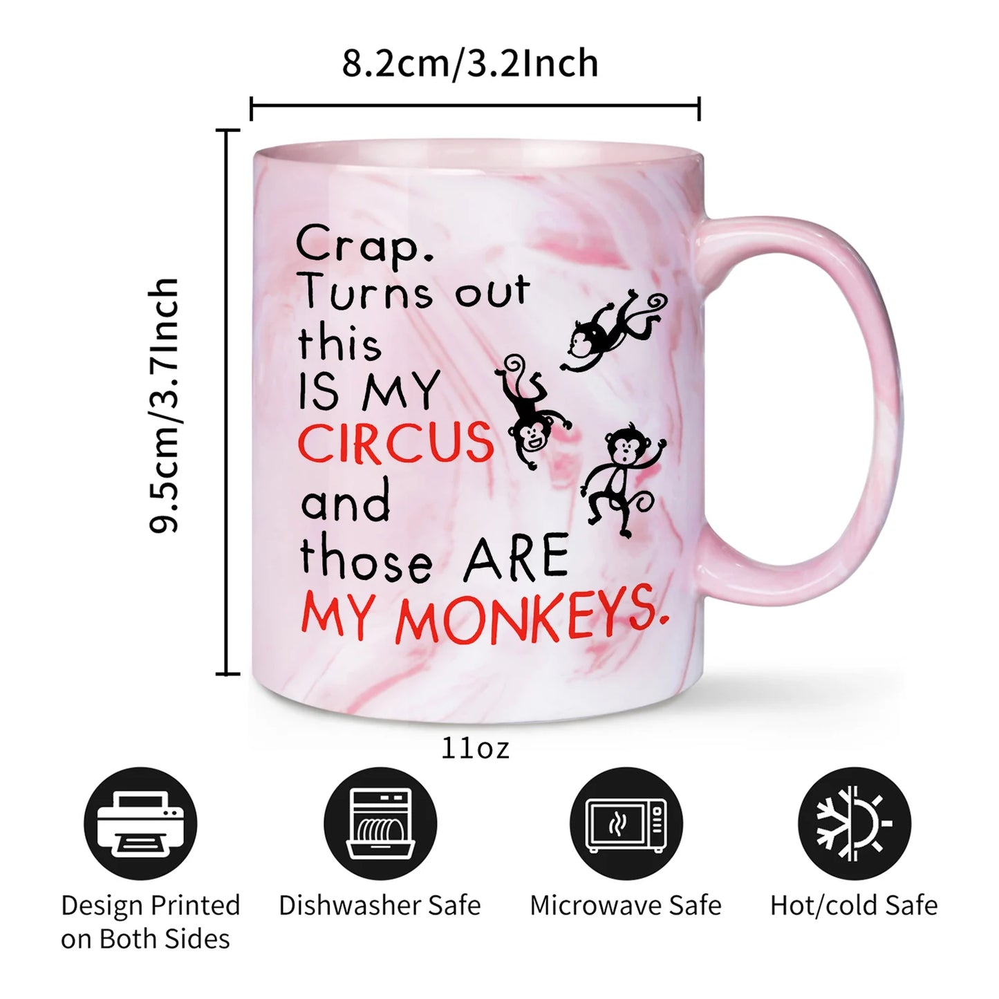 Coffee Mug Crap Turns Out This Is My Circus And These Are My Monkeys - Women In Mining