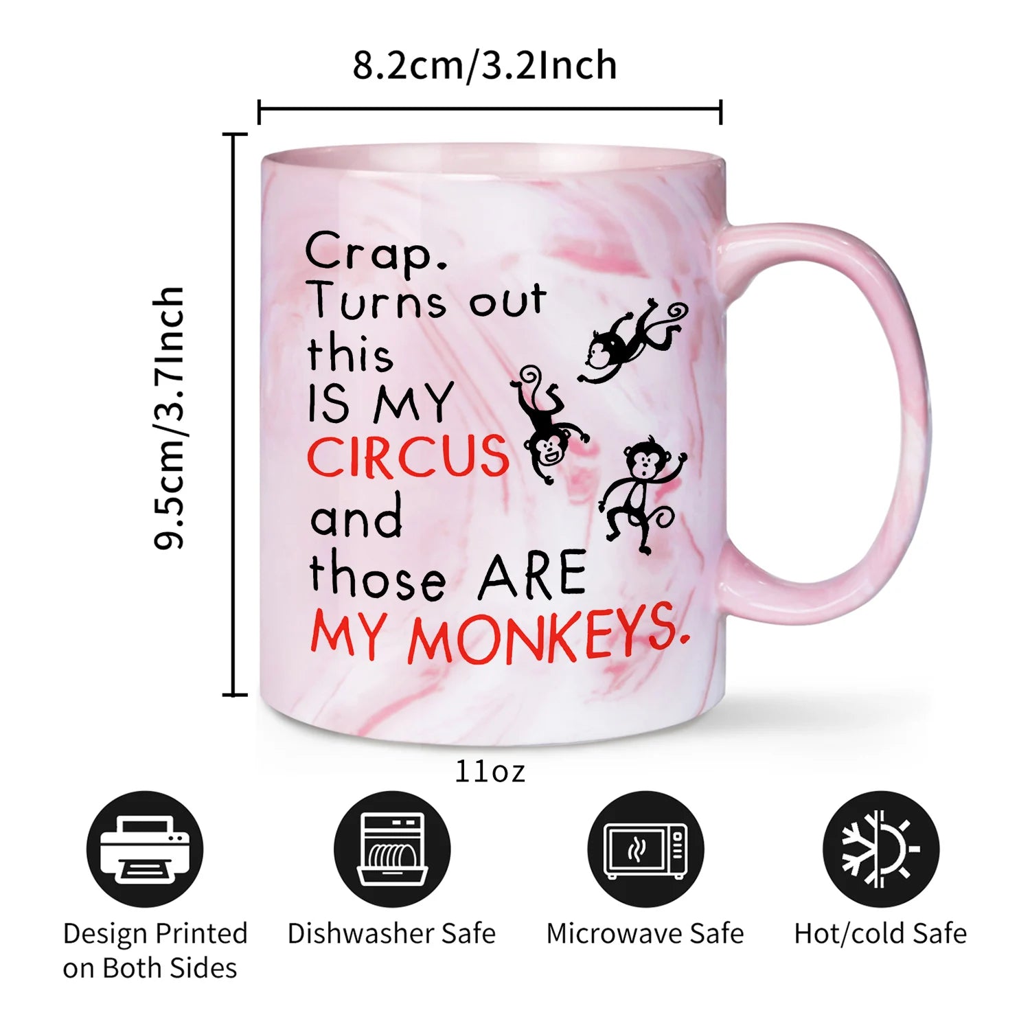Coffee Mug Crap Turns Out This Is My Circus And These Are My Monkeys - Women In Mining