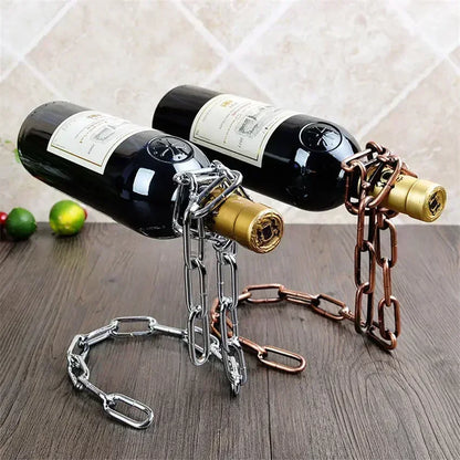Mining Queens Magical Suspended Chain Wine HOlder