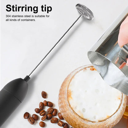 Electric Milk Frother for Cappuccinos and Lattes. - Women In Mining