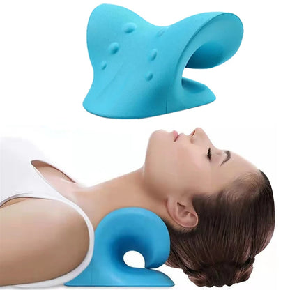 Cervical Spine Stretch Neck Shoulder Relaxer Cervical Muscle Relaxation Shoulder Massage Pillow Spine Correction - Women In Mining