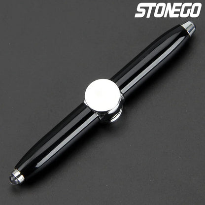 Relieve Stress Spinner Pen Gyroscope Decompression Light Ball Pen Shape Finger Gyro Writing Pen - Women In Mining