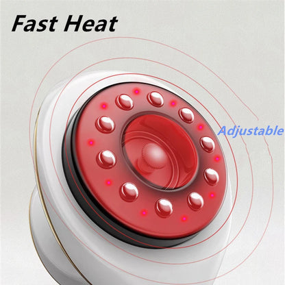 Electric Guasha Scraping Massage Cupping Back Massager Heating Fat Burner Anticellulite Body Shaping Massager Scraping Apparatus - Women In Mining