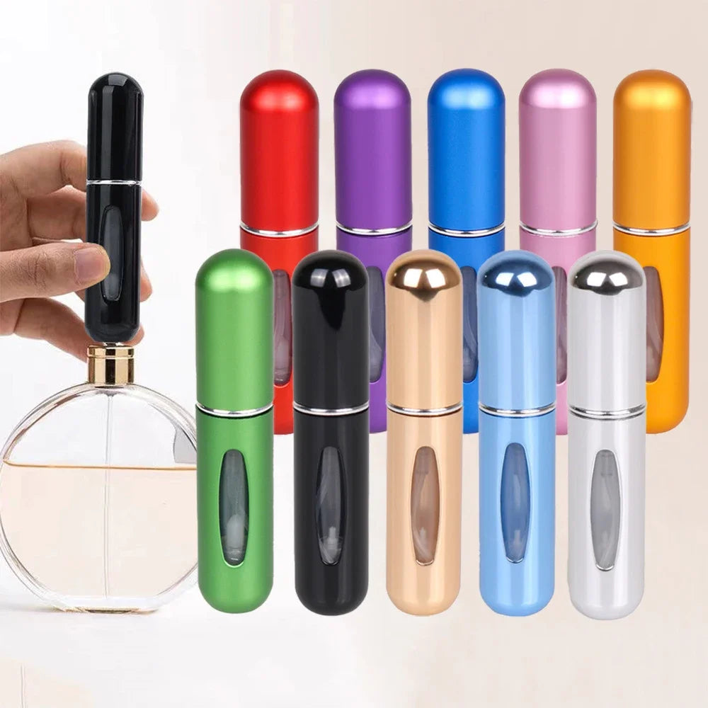 5ml Portable Perfume Atomizer Refillable Bottles - Empty Spray Bottle - Women In Mining