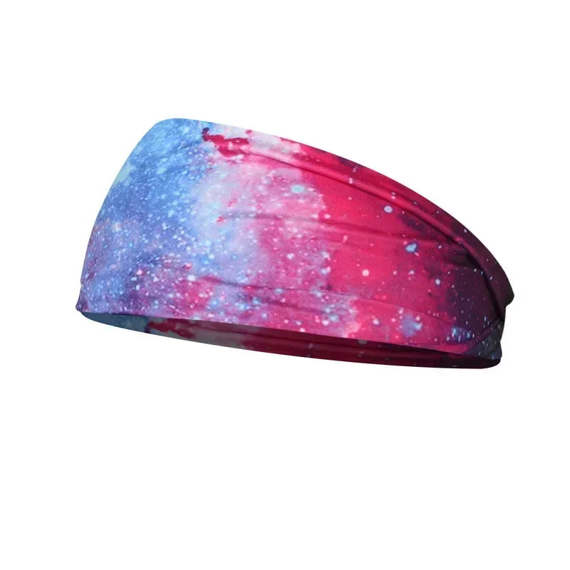 Tie Dye Yoga Sport Sweat Headband - Women In Mining