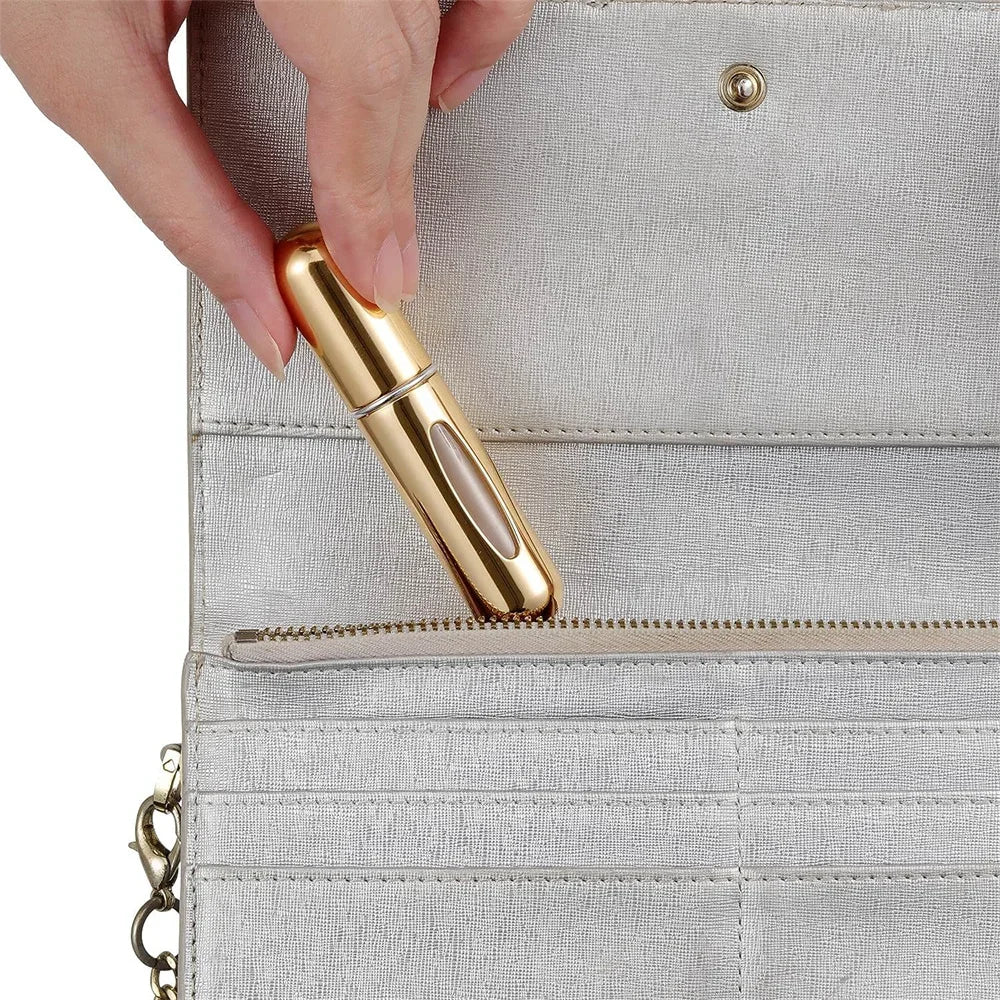5ml Portable Perfume Atomizer Refillable Bottles - Empty Spray Bottle - Women In Mining