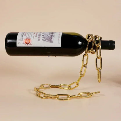 Mining Queens Magical Suspended Chain Wine HOlder