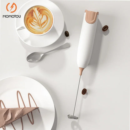 Electric Milk Frother for Cappuccinos and Lattes. - Women In Mining