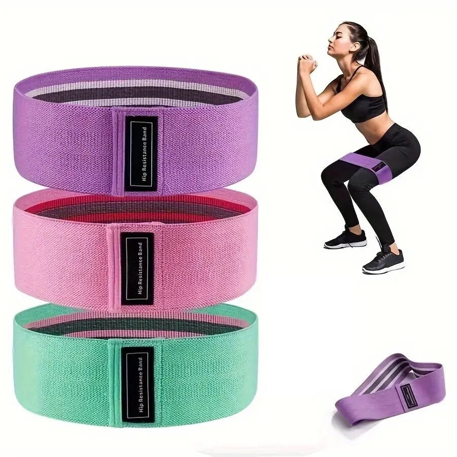 Elastic Yoga - Booty Shaping Stretch Training Band Squat Resistance Band, Butt Circle, Portable Sports Fitness Body Tension Band - Women In Mining