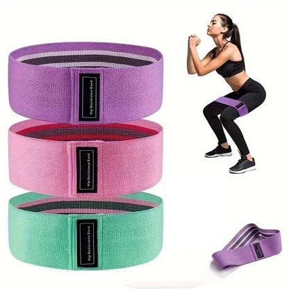 Elastic Yoga - Booty Shaping Stretch Training Band Squat Resistance Band, Butt Circle, Portable Sports Fitness Body Tension Band - Women In Mining