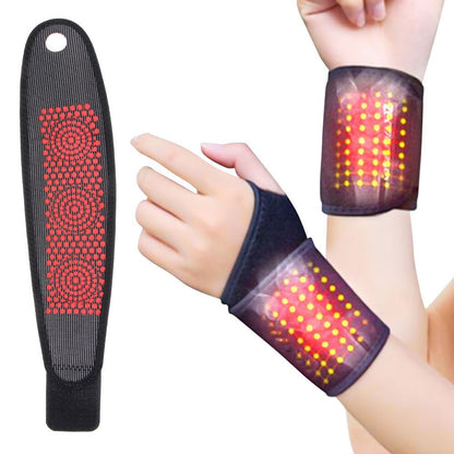 Magnetic Therapy Self-Heating Wrist Support Brace Wrap Heated Hand Warmer Compression Pain Relief Wristband Belt Sanitizer Band - Women In Mining